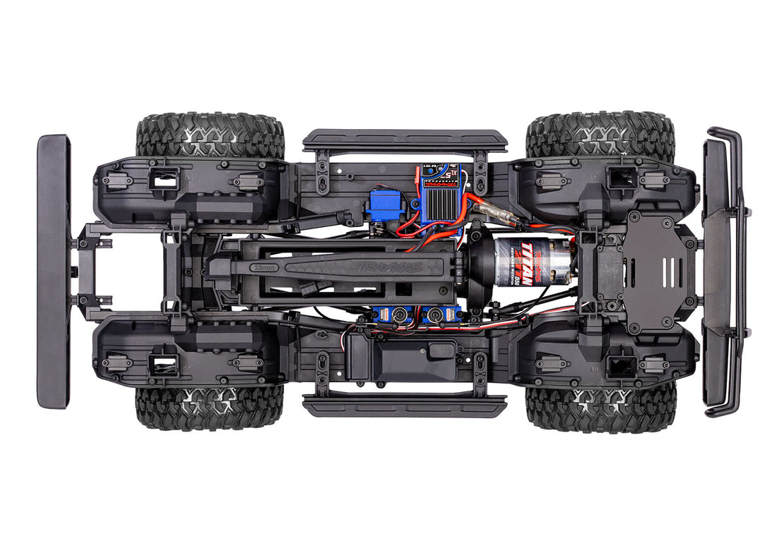 TRAXXAS TRX-4 NISSAN PATHFINDER - RED - 1:10 SCALE
