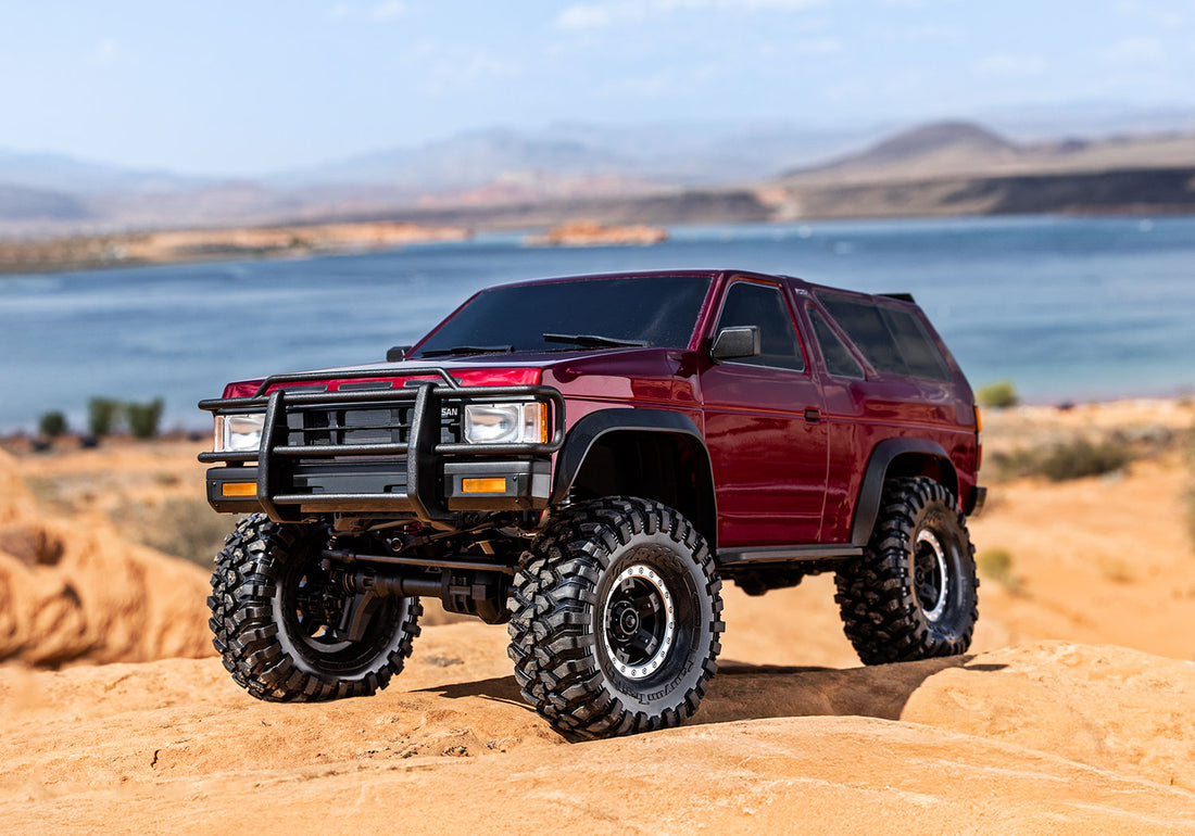 TRAXXAS TRX-4 NISSAN PATHFINDER - RED - 1:10 SCALE