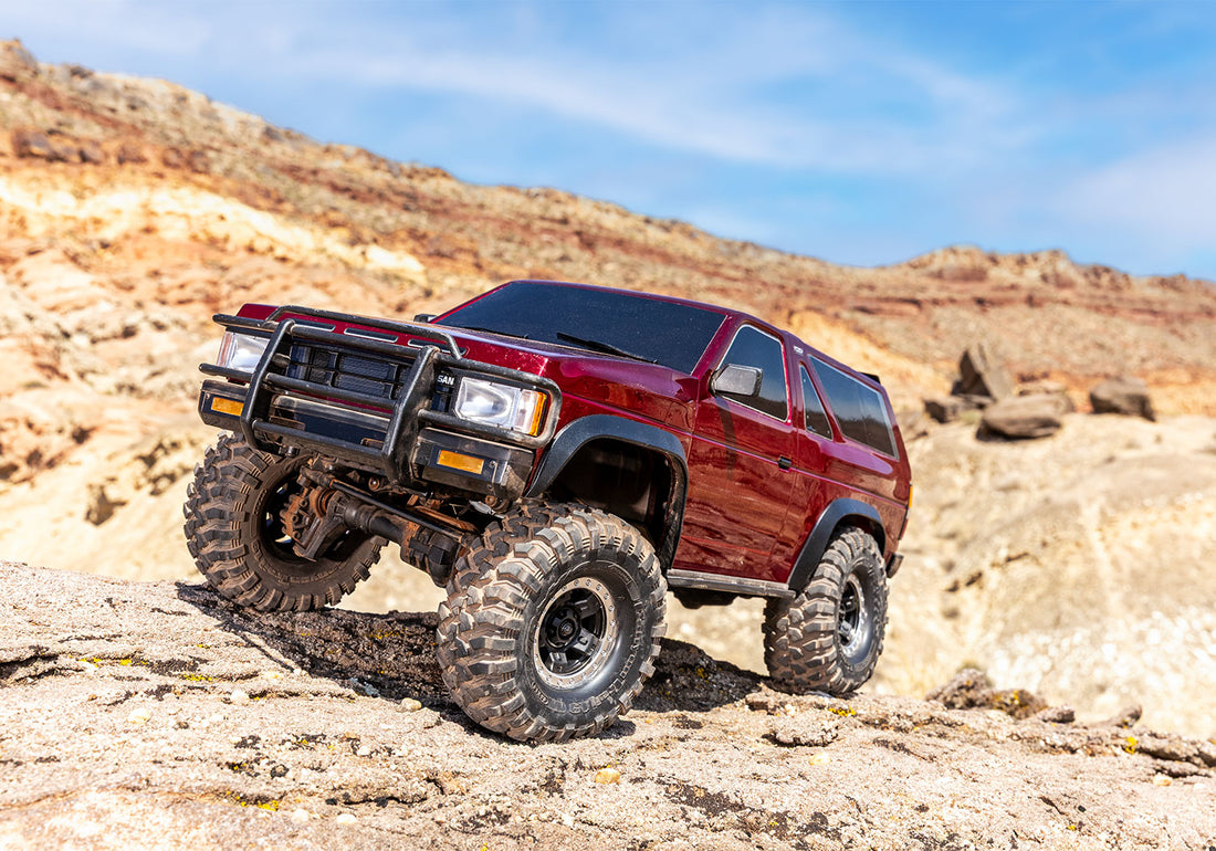 TRAXXAS TRX-4 NISSAN PATHFINDER - RED - 1:10 SCALE