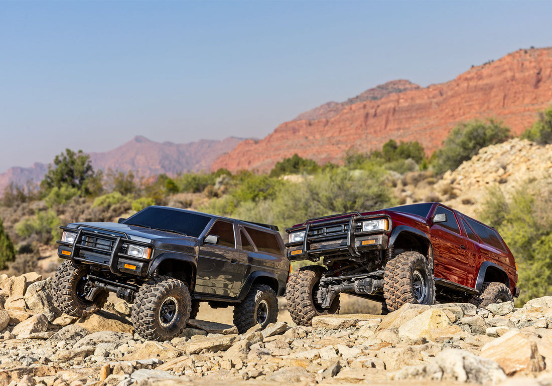 TRAXXAS TRX-4 NISSAN PATHFINDER - RED - 1:10 SCALE