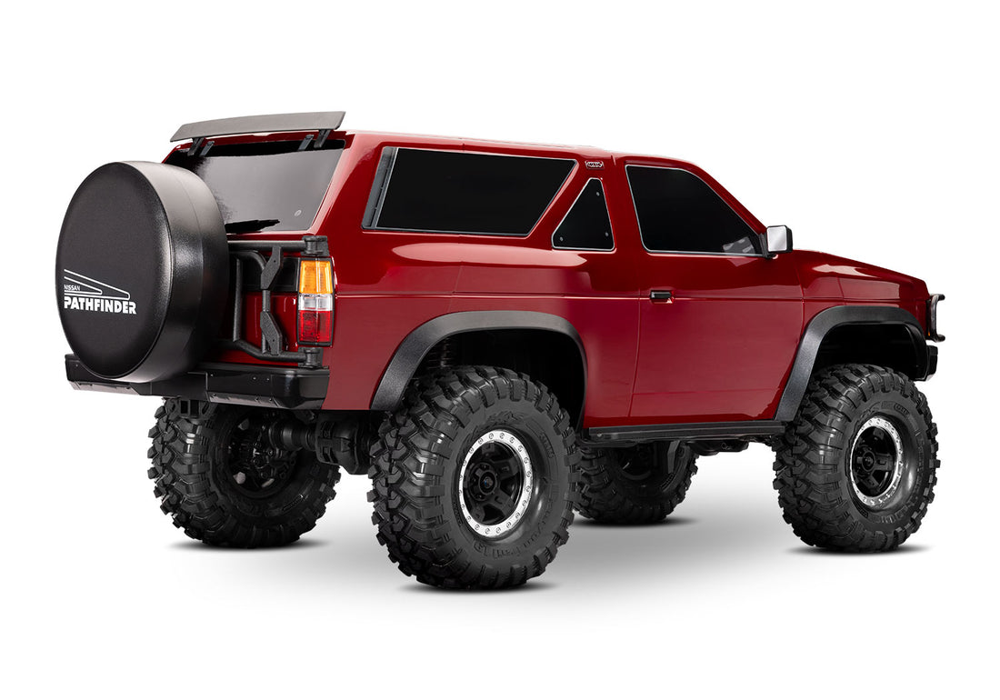 TRAXXAS TRX-4 NISSAN PATHFINDER - RED - 1:10 SCALE