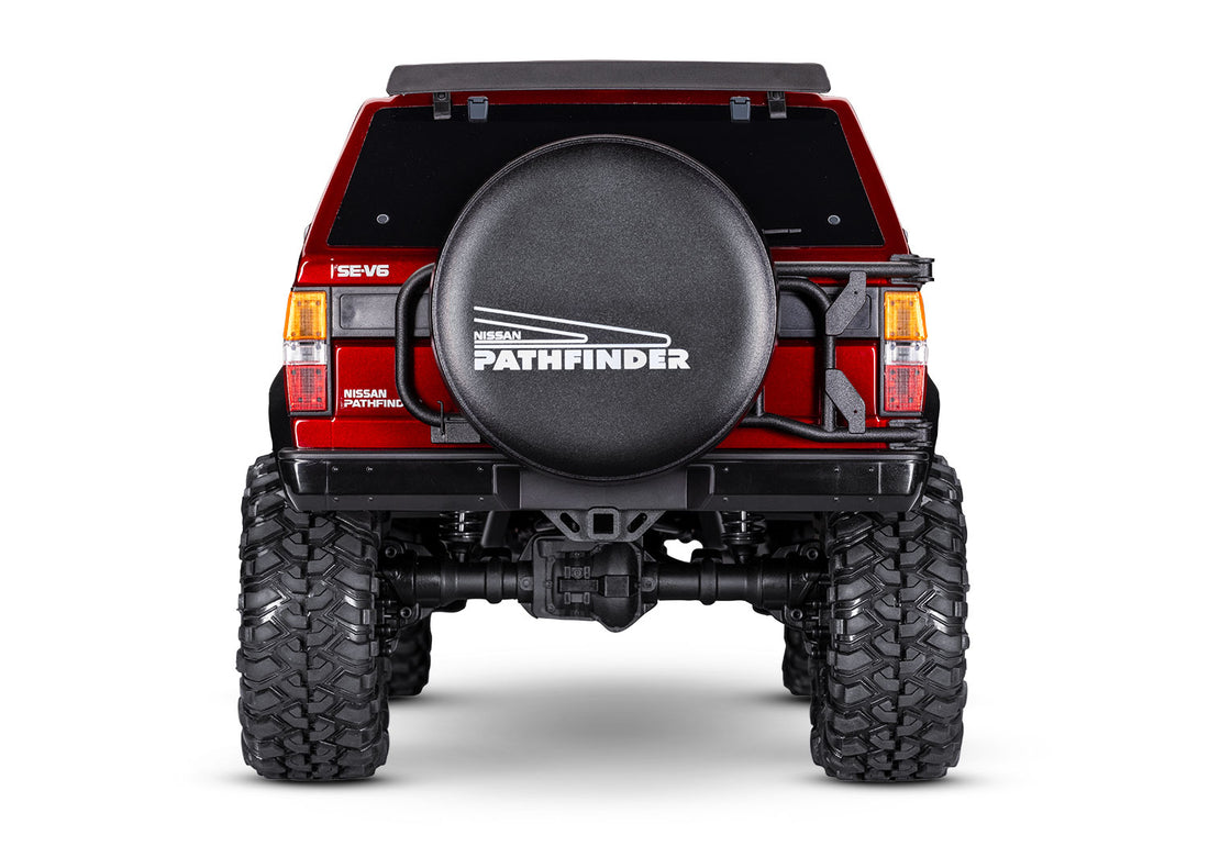 TRAXXAS TRX-4 NISSAN PATHFINDER - RED - 1:10 SCALE