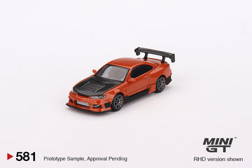 *PRE-ORDER* Nissan Silvia S15 D-MAX - Metallic Orange - 1:64 Scale Diecast Model - Mini GT