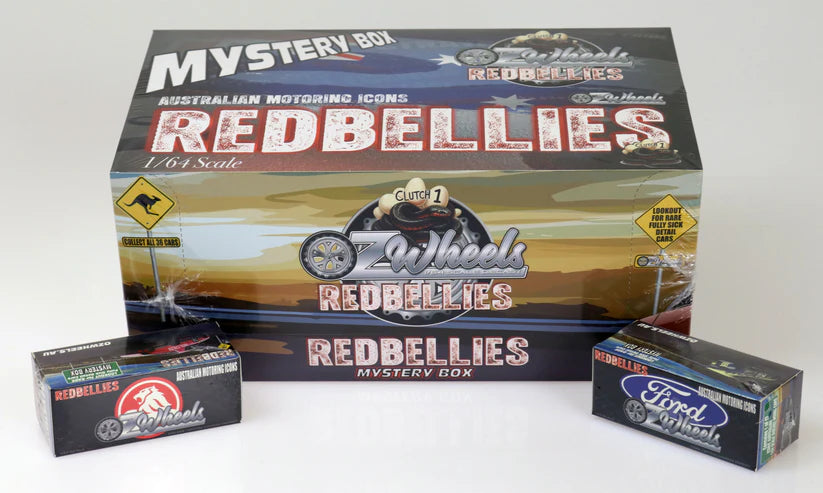 *PRE ORDER* OZ Wheels - Red Bellies R1 Mystery Box - 1:64 Scale Diecast Models