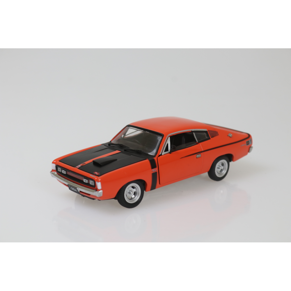 E38 VALIANT CHARGER - ORANGE - 1:43 SCALE DIECAST MODEL - DDA