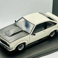 HOLDEN LX TORANA SS A9X - PALAIS WHITE/BLACK - 1:18 SCALE DIECAST MODEL - AUTOart