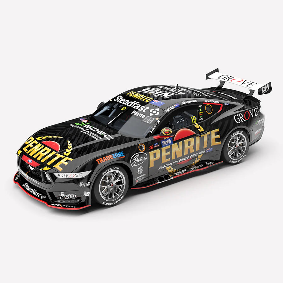 *PRE-ORDER* Matthew Payne - Penrite Racing #19 Ford Mustang GT - 2025 Supercars Championship Season - 1:43 Scale Diecast Model - Authentic Collectables