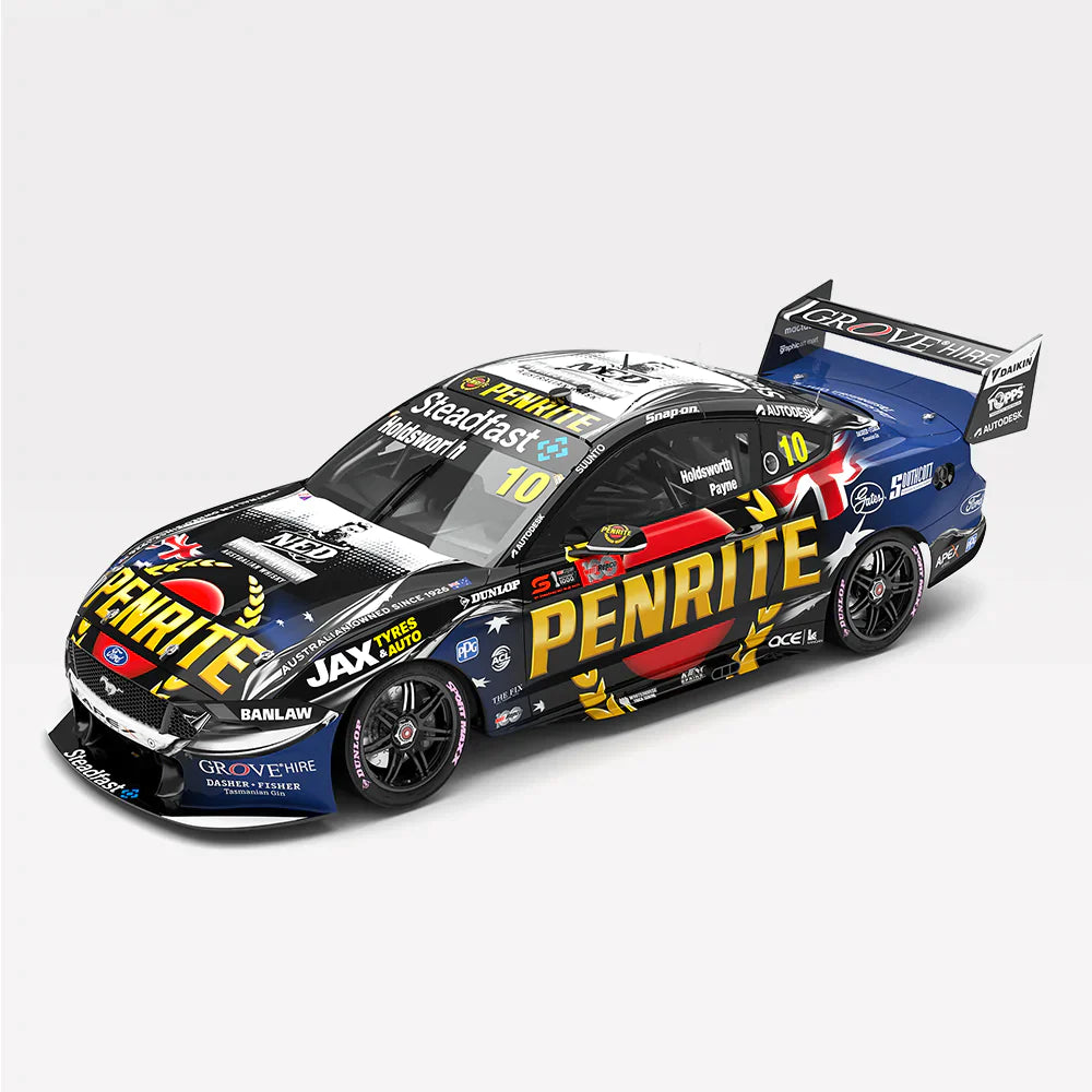 1:18 Penrite Racing #10 Ford Mustang GT - 2022 Repco Bathurst 1000 - AUTHENTIC COLLECTABLES