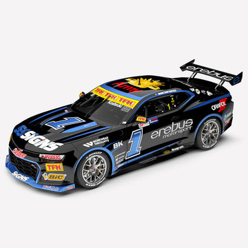 *PRE-ORDER* Brodie Kostecki - Erebus Motorsport #1 Chevrolet Camaro ZL1 - 2024 Perth SuperSprint Throwback Livery - 1:43 Scale Diecast Model - AUTHENTIC COLLECTABLES