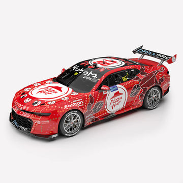 *PRE-ORDER* Macauley Jones - Brad Jones Racing Pizza Hut #96 Chevrolet Camaro ZL1 - 2025 Darwin Triple Crown Indigenous Round - 1:18 Scale Diecast Model - Authentic Collectables