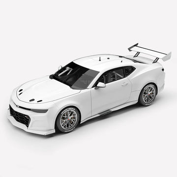 *PRE-ORDER* Plain Body Chevrolet Camaro ZL1 Gen3 Supercar - Gloss White - 1:18 Scale Diecast Model - Authentic Collectables