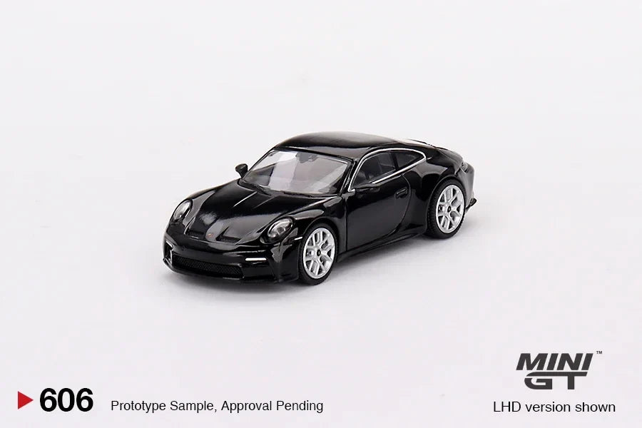 Porsche 911 (992) GT3 Touring - Black - 1:64 Scale Diecast Model - Mini GT