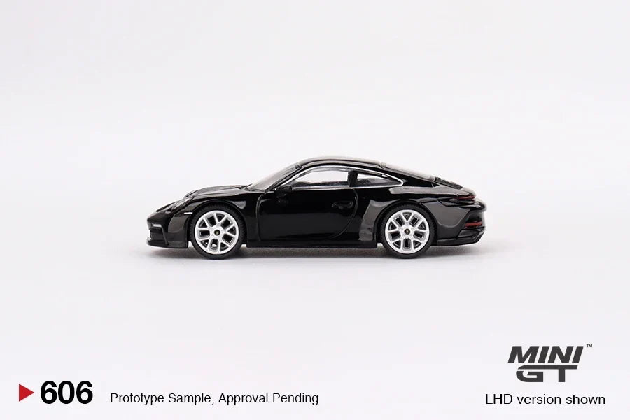 Porsche 911 (992) GT3 Touring - Black - 1:64 Scale Diecast Model - Mini GT