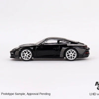 Porsche 911 (992) GT3 Touring - Black - 1:64 Scale Diecast Model - Mini GT