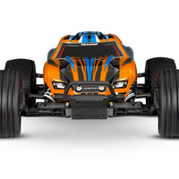 TRAXXAS - RUSTLER - 2WD BRUCHED STADIUM TRUCK - ORANGE - 1:10 SCALE