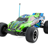 TRAXXAS - RUSTLER - 2WD BRUCHED STADIUM TRUCK - GREEN - 1:10 SCALE