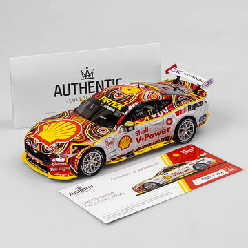 Anton De Pasquale - Shell V-Power Racing Team #11 Ford Mustang GT - 2023 Townsville 500 Race 17 Winner - 1:18 Scale Diecast Model  - Authentic Collectables
