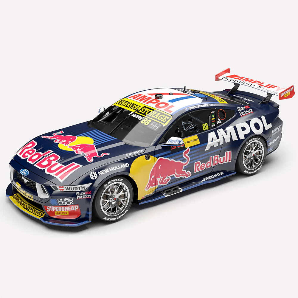 *PRE-ORDER* Broc Feeney - First Ford Homologation Team Win - Red Bull Ampol Racing #88 Ford Mustang GT - 2026 Dunlop Sydney 500 Race 1 Winner - 1:43 Scale Diecast Model - Authentic Collectables