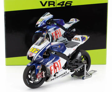 Yamaha YZR-M1 Team Fiat Yamaha Valentino Rossi World Champion MotoGP 2009 Diecast - 1:12 Scale - Minichamps
