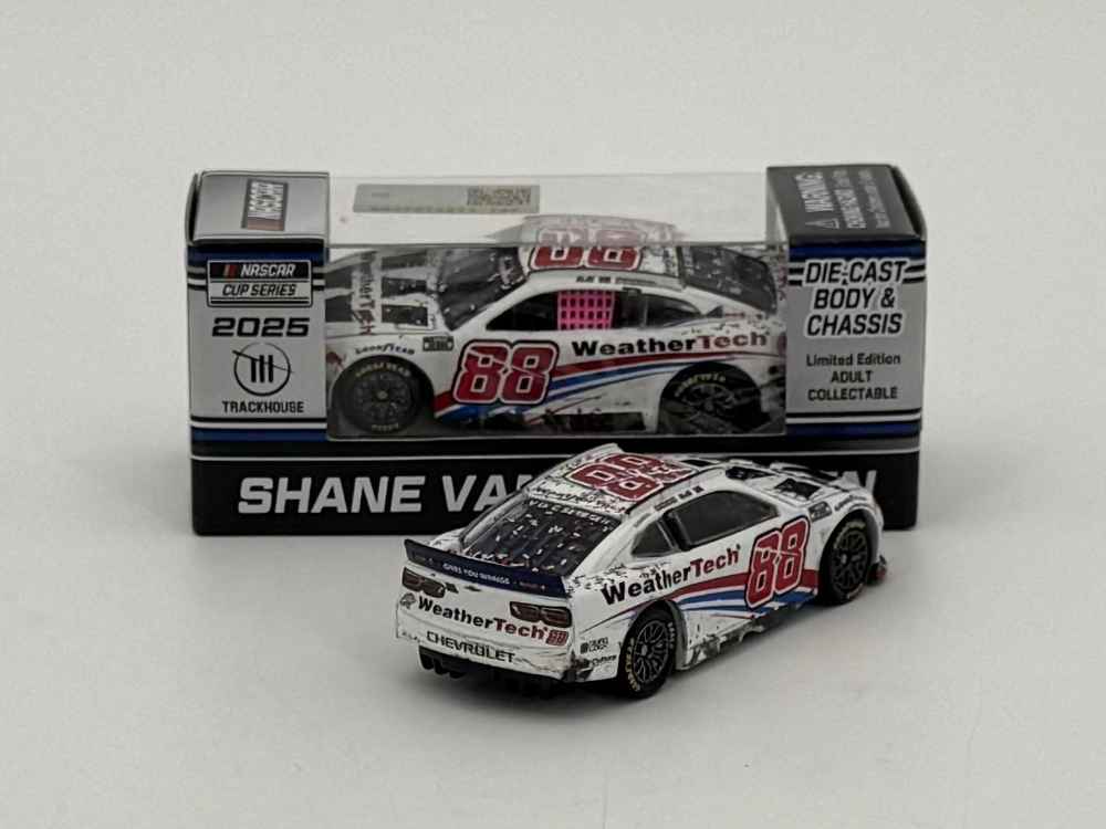 SHANE VAN GISBERGEN 2025 WEATHERTECH ROVAL RACED WIN 1:64 SCALE ARC DIECAST