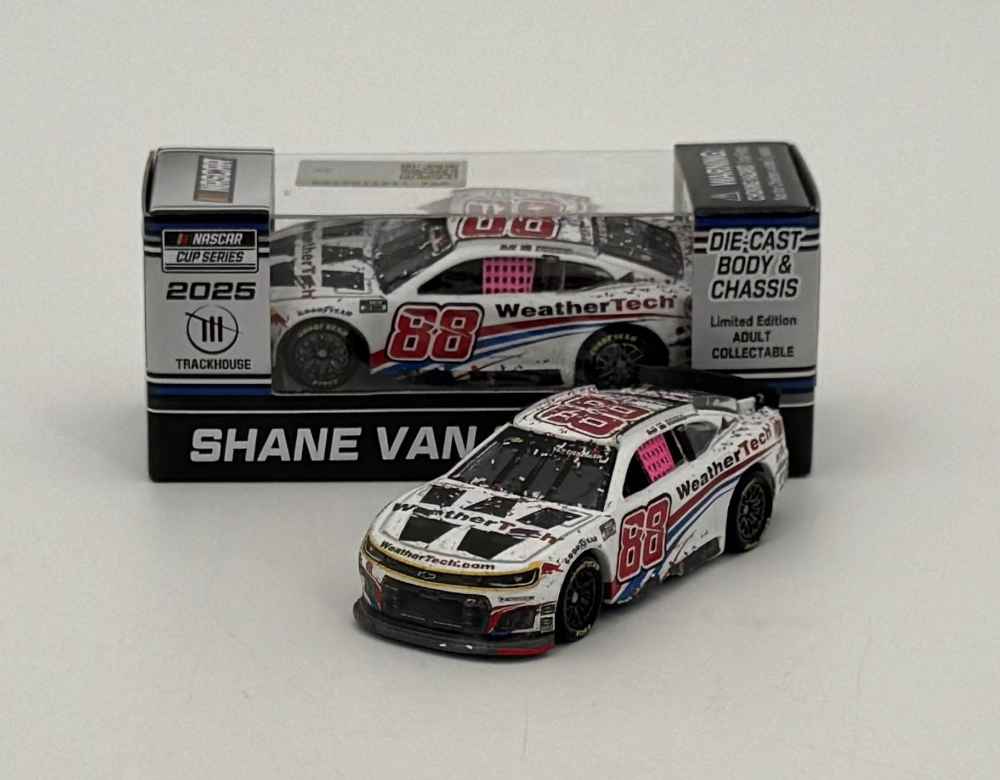 SHANE VAN GISBERGEN 2025 WEATHERTECH ROVAL RACED WIN 1:64 SCALE ARC DIECAST