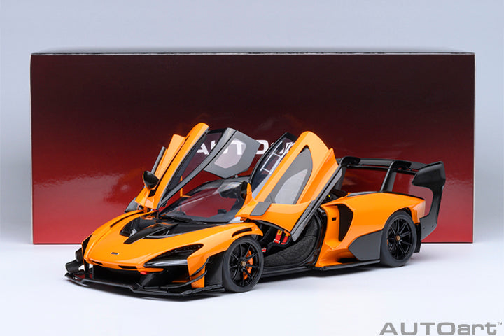 McLAREN SENNA GTR - ORANGE - 1:18 SCALE MODEL - AUTOart