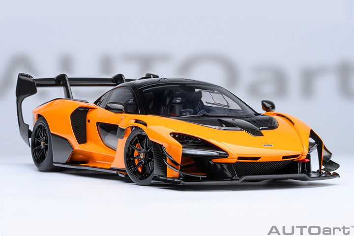 McLAREN SENNA GTR - ORANGE - 1:18 SCALE MODEL - AUTOart