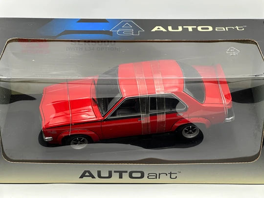 HOLDEN LH TORANA L34 SLR5000 - SALAMANCA RED - 1:18 SCALE DIECAST MODEL - AUTOart