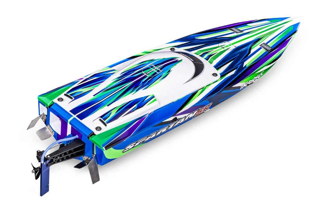 TRAXXAS SPARTAN SR 36" BRUSHLESS BOAT - RED