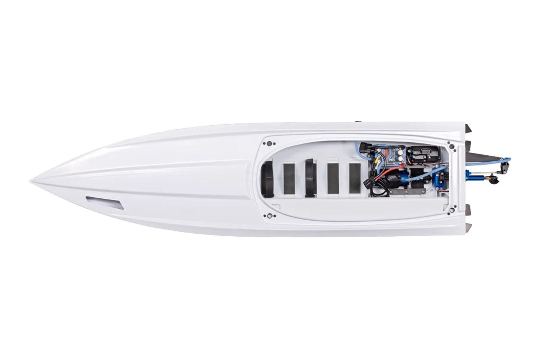 TRAXXAS SPARTAN SR 36" BRUSHLESS BOAT - RED