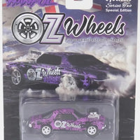 OZ WHEELS - HANDFUL - PURPLE OZ WHEELS LIVERY - BLOWN HOLDEN HQ MONARO COUPE - 1:64 SCALE DIECAST MODEL - SERIES 2- DDA