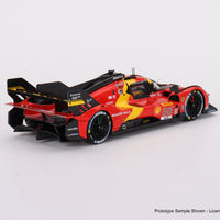 Ferrari 499P Team AF Corse 2023 - no.50 WEC 1000 Miles of Sebring 3rd Place - 1:43 Scale Model - BBR