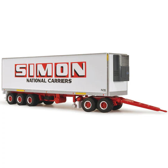 SIMON NATIONAL CARRIERS - ADDITIONAL TRAILER & DOLLY - 1:64 SCLAE DIECAST MODEL - HIGHTWAY REPLICAS