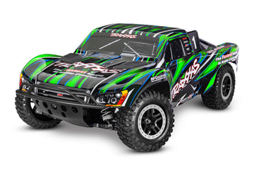 Traxxas Slash 4X4 VXL RC Short Course Truck Electric Brushless 4WD 1/10 Scale RTR - GREEN
