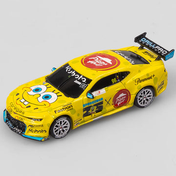Brad Jones Racing Pizza Hut #96 SpongeBob SquarePants Chevrolet Camaro ZL1 - 2024 Melbourne SuperSprint (AusGP) - 1:64 Scale Diecast Model - AUTHENTIC COLLECTABLES