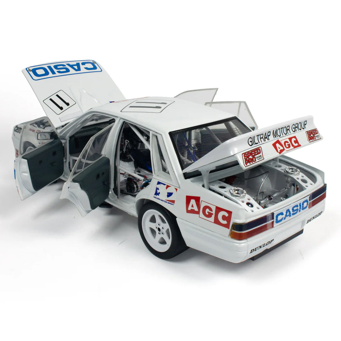 *PRE-ORDER* HOLDEN VL COMMODORE SS GROUP A - TEAM PERKINS - LARRY PERKINS #11 - 3RD PLACE - SOUTH PACIFIC TOURING CAR CHAMPIONSHIP - 1987 - 1:18 SCALE DIECAST MODEL - BIANTE