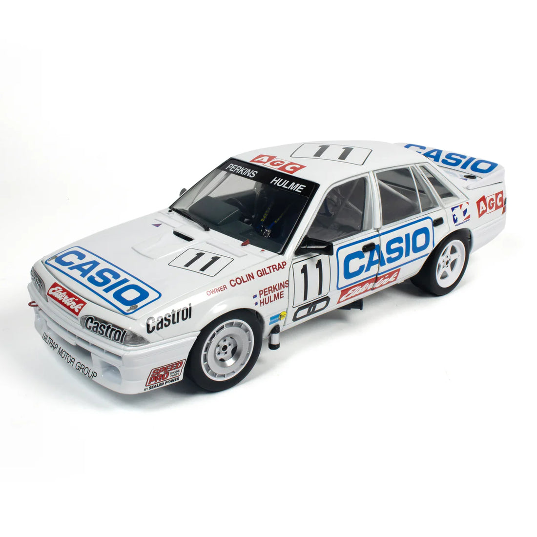 *PRE-ORDER* HOLDEN VL COMMODORE SS GROUP A - TEAM PERKINS - LARRY PERKINS #11 - 3RD PLACE - SOUTH PACIFIC TOURING CAR CHAMPIONSHIP - 1987 - 1:18 SCALE DIECAST MODEL - BIANTE