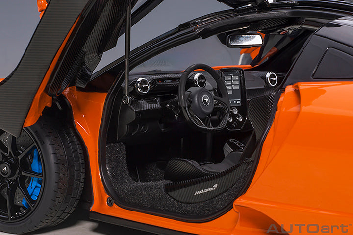 McLAREN SENNA (TROPHY MIRA/ORANGE) - 1:18 Scale Model - AUTOart