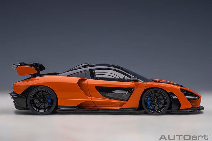 McLAREN SENNA (TROPHY MIRA/ORANGE) - 1:18 Scale Model - AUTOart