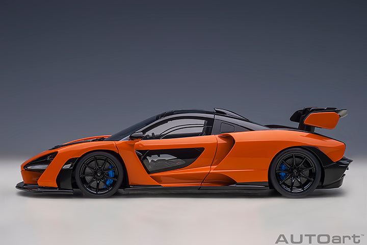 McLAREN SENNA (TROPHY MIRA/ORANGE) - 1:18 Scale Model - AUTOart