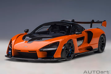 McLAREN SENNA (TROPHY MIRA/ORANGE) - 1:18 Scale Model - AUTOart