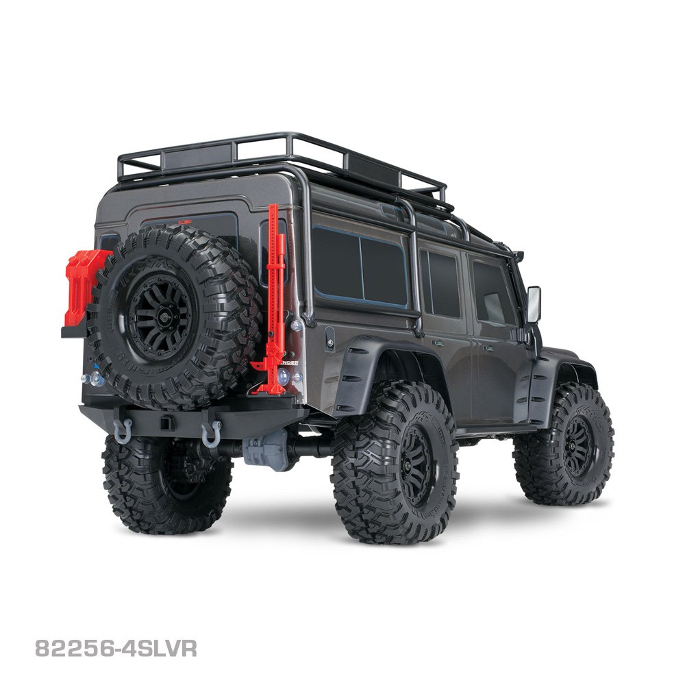 TRAXXAS TRX-4 LAND ROVER DEFENDER SCALE AND TRAIL CRAWLER GRAY - 1:10 SCALE
