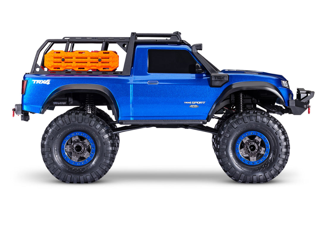 TRAXXAS - TRX4 SPORT - 4X4 HIGH TRAIL EDITION - METALLIC BLUE - 1:10 SCALE