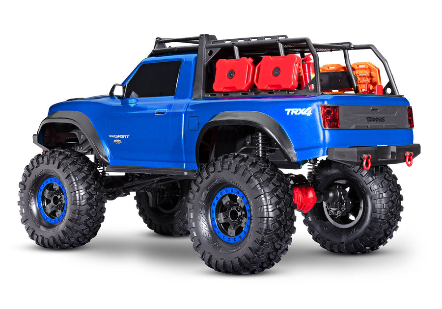 TRAXXAS - TRX4 SPORT - 4X4 HIGH TRAIL EDITION - METALLIC BLUE - 1:10 SCALE