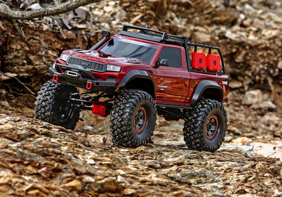 TRX4 SPORT - 4X4 HIGH TRAIL EDITION - METALLIC RED - 1:10 SCALE