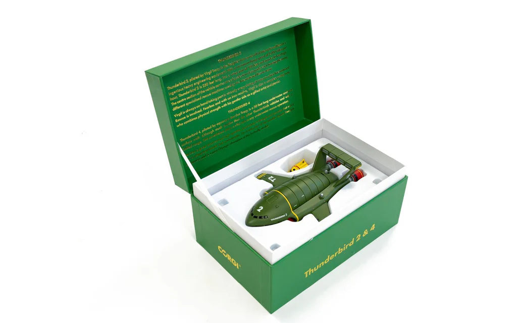 Corgi Thunderbirds F.A.B. Collection - Thunderbird 2 And 4 Diecast Model