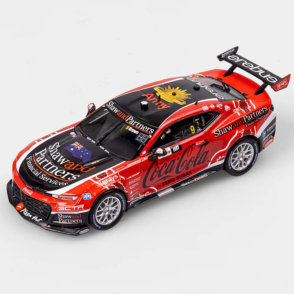 Will Brown - Coca-Cola Racing By Erebus #9 Chevrolet Camaro ZL1 - 2023 Townsville 500 Race 16 Winner - 1:64 Scale Diecast model - Authentic Collectables