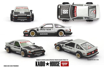 *PRE-ORDER* Toyota AE86 Sprinter Trueno Kaido Street V2 - 1:64 Scale Diecast Model - Mini GT