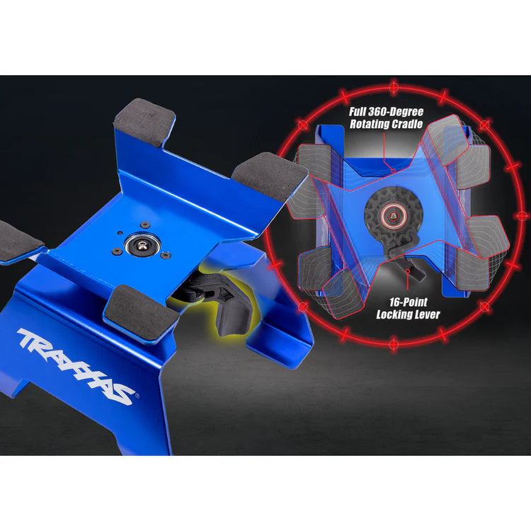 TRAXXAS RC CAR/TRUCK STAND 1/10 BLUE