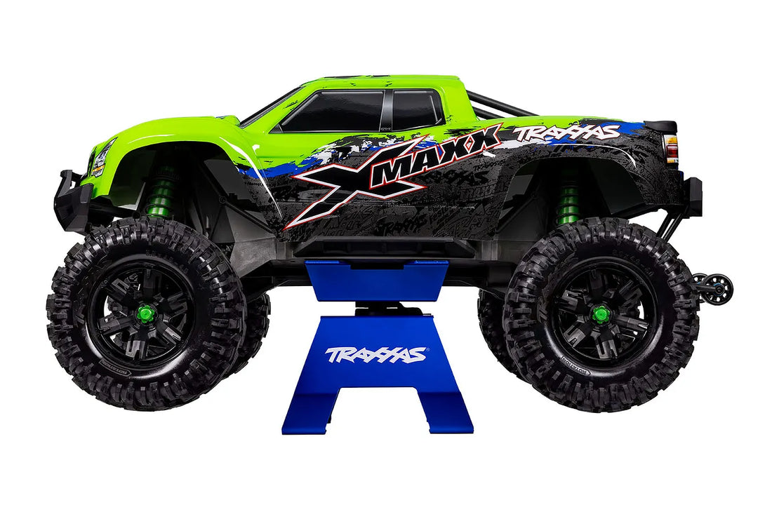 TRAXXAS RC CAR/TRUCK STAND X-TRUCKS 1/5 BLUE